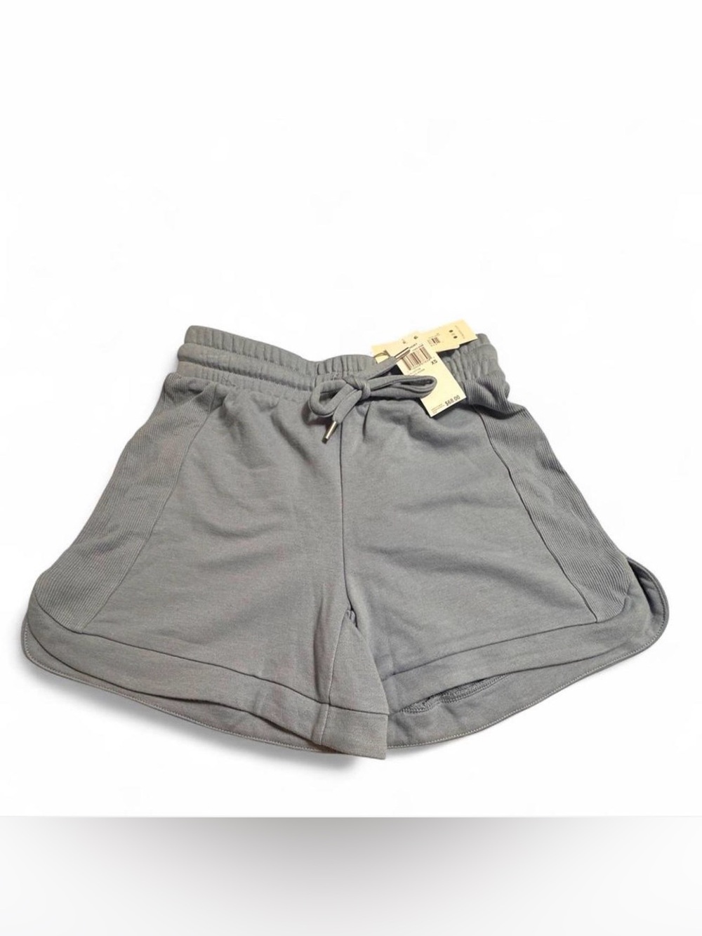 Three Dots Blue Athletic Drawstring Shorts